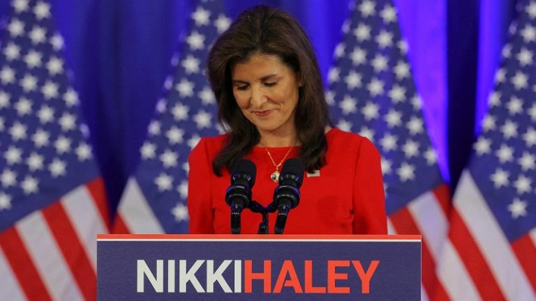 Haley urges her convention delegates to support Trump: ‘Republican unity’