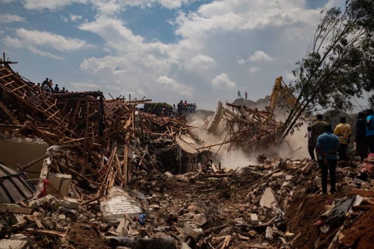 Landslide at landfill in Uganda’s capital kills 17 people as rescuers hunt for survivors