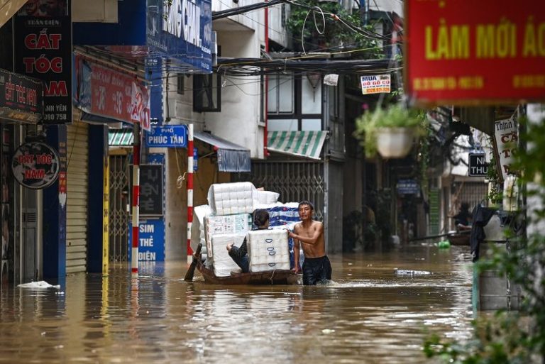 Days after landfall, Typhoon Yagi continues to devastate Vietnam leaving around 200 dead