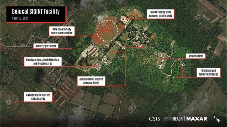 China’s spying in Cuba sparks alarm on Capitol Hill after fresh satellite images show surveillance buildup