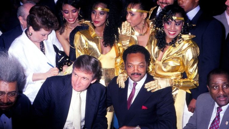 Trump lauds ‘piece of work’ Jesse Jackson at ‘sold-out’ Black History Month event